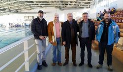 Επίσκεψη Δημάρχου Έδεσσας στο Δημοτικό κολυμβητήριο Νάουσας