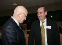 Ο κ. Δήμαρχος με τον έλληνα Επίτροπο κ Δήμα