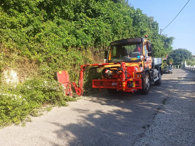 Φωτογραφία Εργασίες Unimog συνεχίζονται