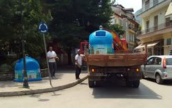 Φωτογραφία 50 κάδοι ανακύκλωσης γυαλιού στο Δήμο Νάουσας