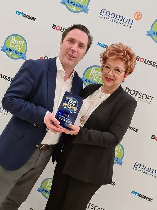 «Χρυσό βραβείο» των «Best City Awards 2022» στον Δήμο Νάουσας